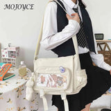 Women Vintage Crossbody Bags Large Capacity College Ladies Crossbody Pouch