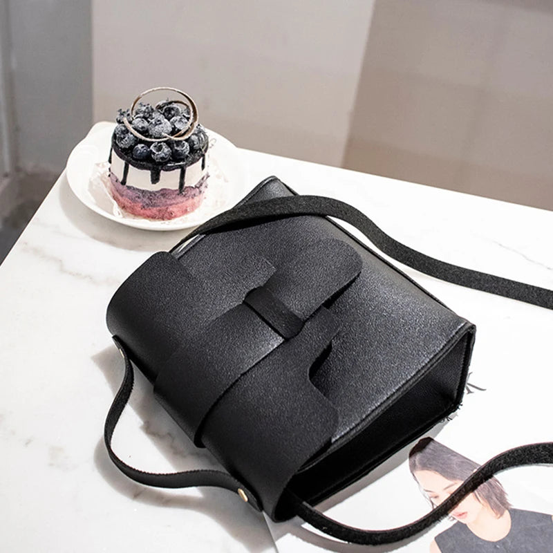 Vintage Small Square Crossbody Bag