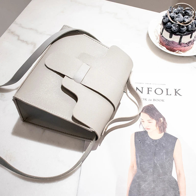 Vintage Small Square Crossbody Bag