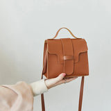 Vintage Small Square Crossbody Bag