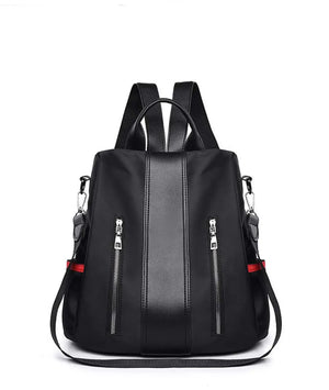 Women Vintage Oxford Cloth Anti-Theft Waterproof Backpack