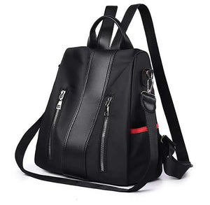 Women Vintage Oxford Cloth Anti-Theft Waterproof Backpack
