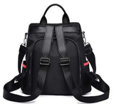 Women Vintage Oxford Cloth Anti-Theft Waterproof Backpack