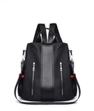 Women Vintage Oxford Cloth Anti-Theft Waterproof Backpack