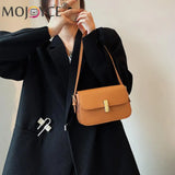 Vintage PU Leather Shoulder Underarm Bag Messenger Handbags Mini Flap Clutches