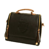 Vintage Printing Crown Shoulder Bag Handbag Inclined Bag