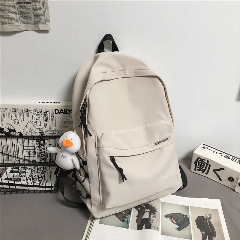 Vintage Backpack Female College Shoulder School Bags Ladies School Backpack
