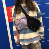 Women Waist Bag small fresh girl student pocket messenger bag