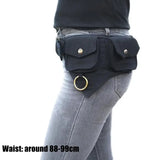 Women Waist Bag for Outdoor Sporting Money Street Hip-Hop Traveling