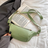 Women Waist Bag Fanny Pack PU Leather Lady Chest Bags