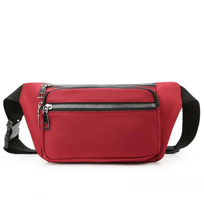 Women Waist Bag Fanny Pack Zipper Chest Bag Female Bag Money Pouch