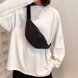 Women Waist Bag Fanny Pack Chest Bag Zipper Money Pouch