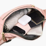Women Waist Bag Fanny Pack Chest Bag Zipper Closure