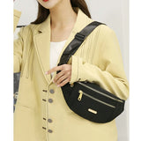 Women Waist Bag Fanny Pack Zipper Chest Bag Female Banana Bag