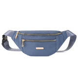Women Waist Bag Fanny Pack Zipper Chest Bag Female Banana Bag Money Pouch