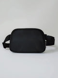 Zipper Waist Bag for Women Outdoor Sports Crossbody Bag