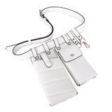 Leather Waist Belt Bag Crossbody Chest Bags Girl Fanny Pack
