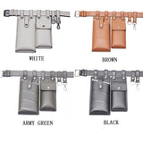 Women Leather Waist Bag Crossbody Chest Fanny Pack