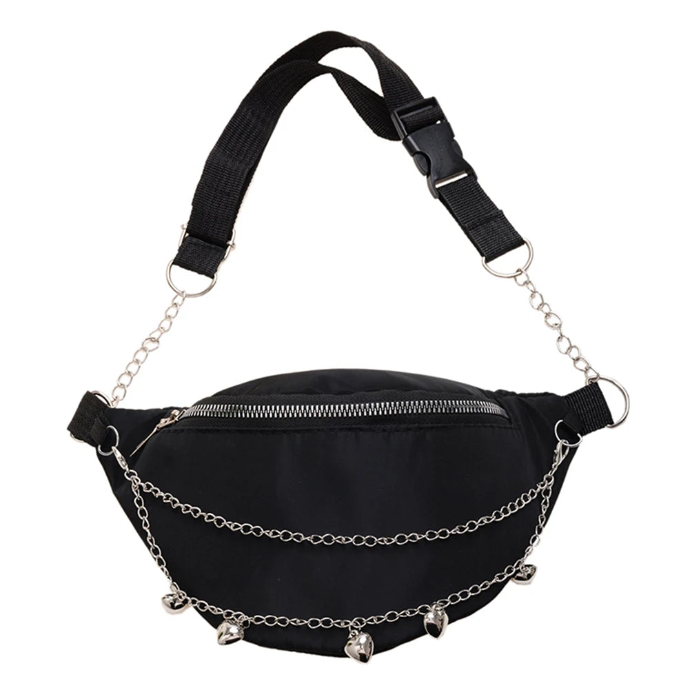 Chain Crossbody Chest Bag Women Butterfly Chain Vintage Wallet Clutch