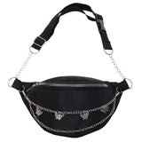Chain Crossbody Chest Bag Women Butterfly Chain Vintage Wallet Clutch