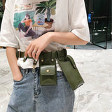 Women Waist Bag High Fanny Pack Girl Chest Phone Pouch Female Belt Bag
