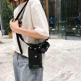 Women Waist Bag High Fanny Pack Girl Chest Phone Pouch Female Belt Bag