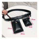 Women Waist Bag High Fanny Pack Girl Chest Phone Pouch Female Belt Bag