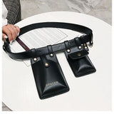 Women Waist Bag High Fanny Pack Girl Chest Phone Pouch Female Belt Bag