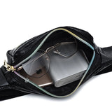 Leather Fanny Pack Waist Bag Waterproof Belt Bags YB060