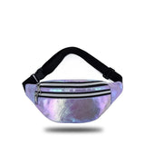Women Waist Bag PU Leather Crossbody Bags Fanny Pack Ladies Chest Belt Bag