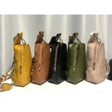 Leopard Print Waist Bag Waterproof Zipper Chest Bag