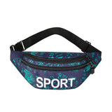 Women Waist Bag Purse Large Phone Belt Pouch Oxford Travel Fanny Pack
