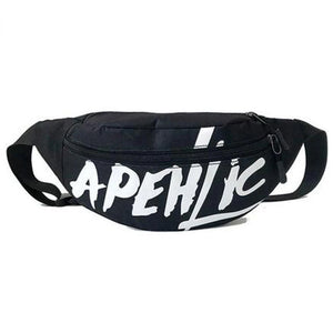 Canvas Waist Bag Chest Pack Belt Fanny Pack