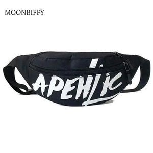 Canvas Waist Bag High Capacity Fanny pack Unisex Chest pack Hip Bags