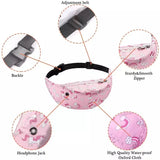 Waterproof Canvas Waist Bag for Women