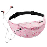 Waterproof Canvas Waist Bag for Women