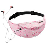 Waterproof Canvas Waist Bag for Women