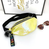 Women Waist Bag Zipper Chest Bag Female Banana Bag Money Pouch Travel Shoulder P