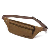 Women Waist Bag Zipper Fanny Pack Chest Bag Outdoor Sports Crossbody Bag