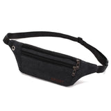 Women Waist Bag Zipper Fanny Pack Chest Bag Outdoor Sports Crossbody Bag