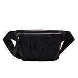 Women Waist Pack Bags Fanny Pack Belt Small Vintage PU Chest Bags