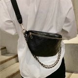 Women Waist Pack Belt Bag Travel PU Bum Bag Purse Chest Pouch Gift