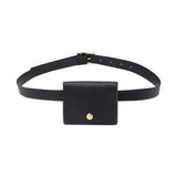 Women Leather Fanny Pack Animal Pattern Mini Belt Bag Crossbody Bag