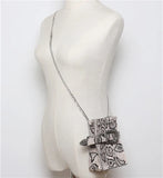 Serpentine Fanny Pack for Women Chain Messenger Bag Belt Bag Plus Size