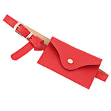 Women Waist Pack PU Fanny Pack Lady Casual Chest Pack Female Purse