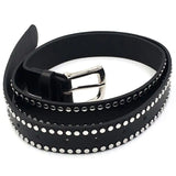 Women Waist Pack PU Leather Fanny Pack Punk Belt Bag Crossbody Bags