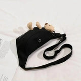 Women Waist Packs Fanny Pack Cartoon Canvas
