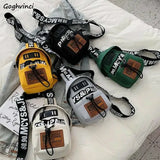 Women Waist Packs Female Mini Patchwork Canvas Fanny Pack