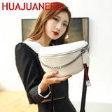 Leather Waist Pack Fanny Belt Bag Shoulder Crossbody Pouch