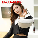 Leather Waist Pack Fanny Belt Bag Shoulder Crossbody Pouch